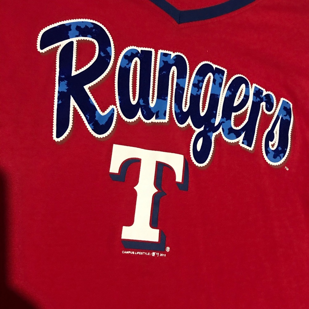 Texas Rangers Shirt Size L - Picture 2 of 3